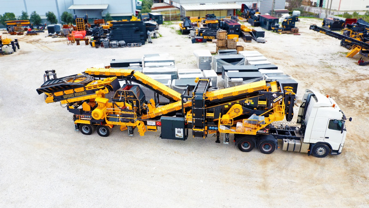 FABO Mobile crusher - מגרסה ניידת: תמונה 2 FABO Mobile crusher - מגרסה ניידת: תמונה 2
