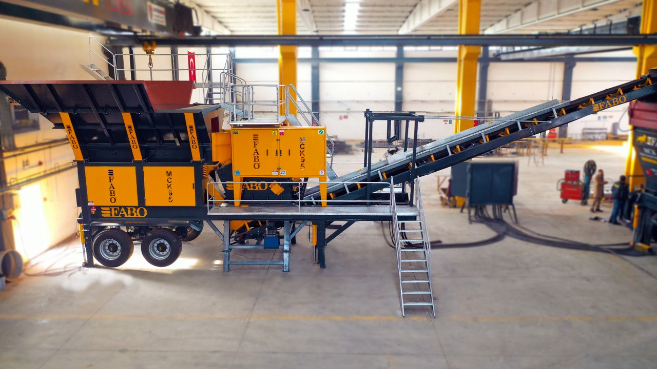 FABO Mobile crusher - מגרסה ניידת: תמונה 5 FABO Mobile crusher - מגרסה ניידת: תמונה 5