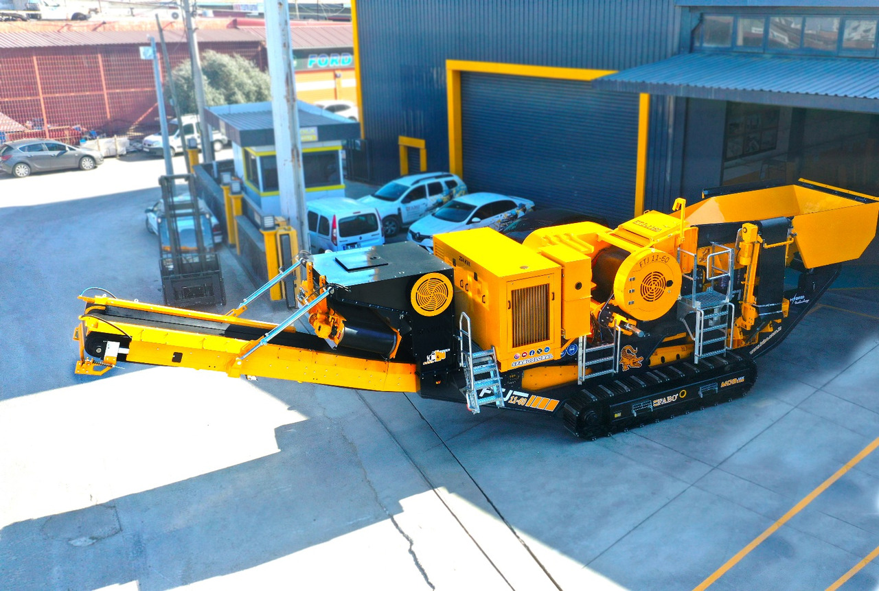 FABO Mobile crusher - מגרסה ניידת: תמונה 2 FABO Mobile crusher - מגרסה ניידת: תמונה 2