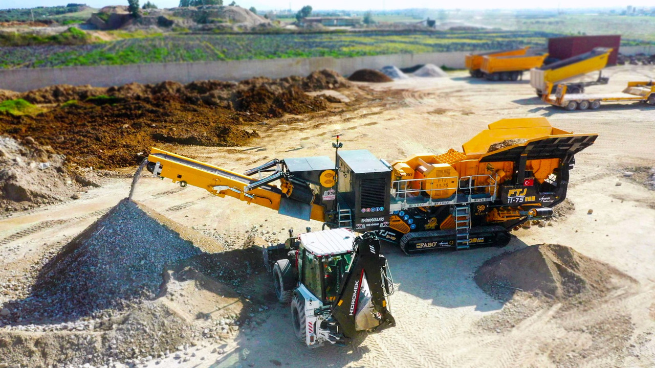 חָדָשׁ מגרסה ניידת FABO Mobile crusher: תמונה 14