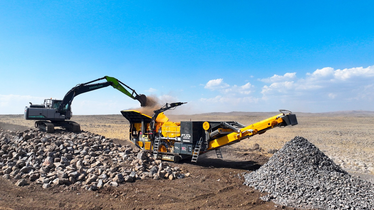 FABO Mobile crusher - מגרסה ניידת: תמונה 5 FABO Mobile crusher - מגרסה ניידת: תמונה 5