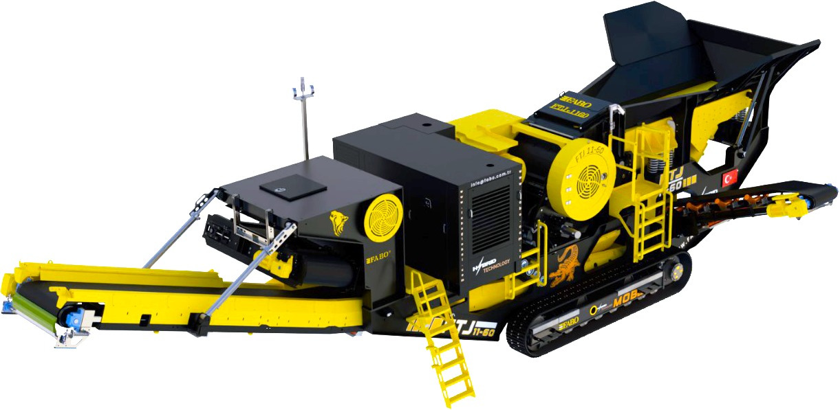 חָדָשׁ מגרסה ניידת FABO Mobile crusher: תמונה 14