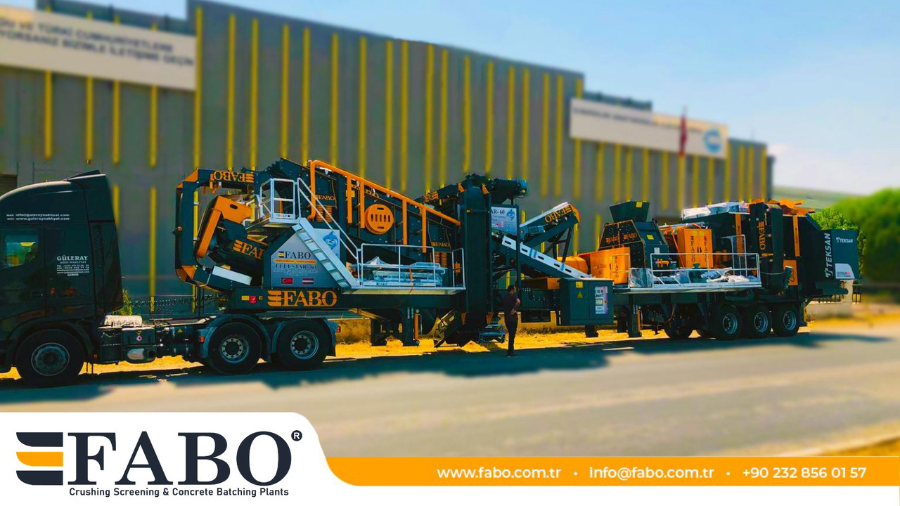 חָדָשׁ מגרסה ניידת FABO Mobile crusher: תמונה 20