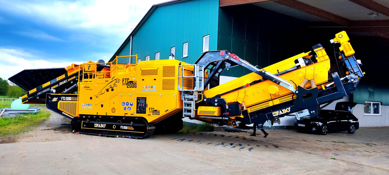 FABO Mobile crusher - מגרסה ניידת: תמונה 2 FABO Mobile crusher - מגרסה ניידת: תמונה 2