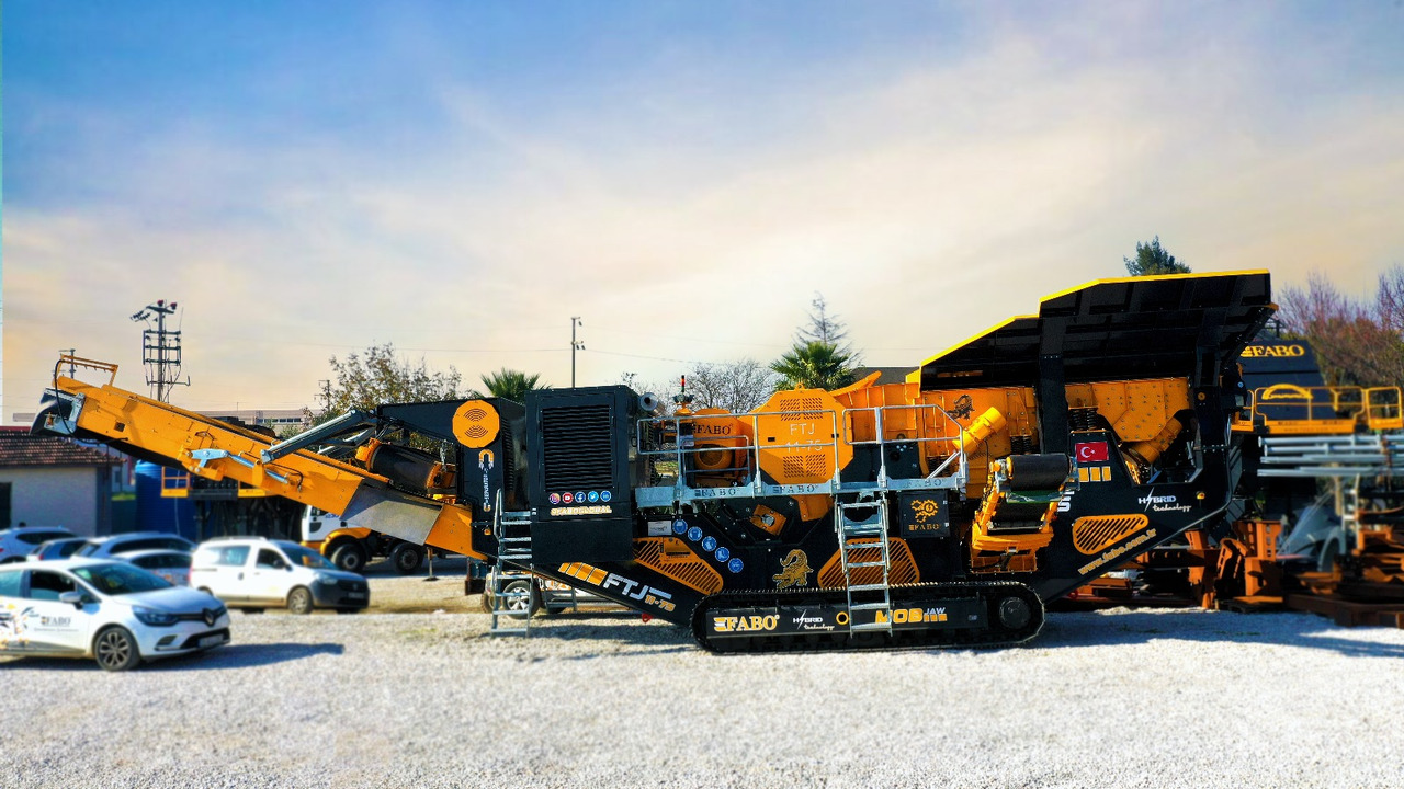 חָדָשׁ מגרסה ניידת FABO Mobile crusher: תמונה 29