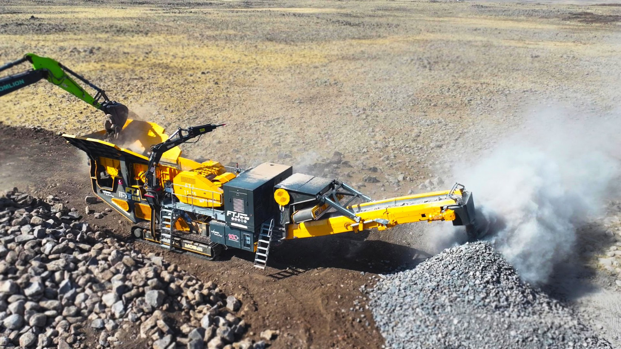 FABO Mobile crusher - מגרסה ניידת: תמונה 2 FABO Mobile crusher - מגרסה ניידת: תמונה 2