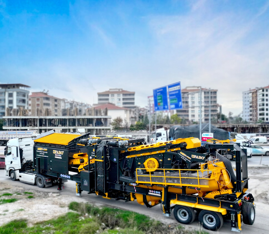 FABO Mobile crusher - מגרסה ניידת: תמונה 1 FABO Mobile crusher - מגרסה ניידת: תמונה 1