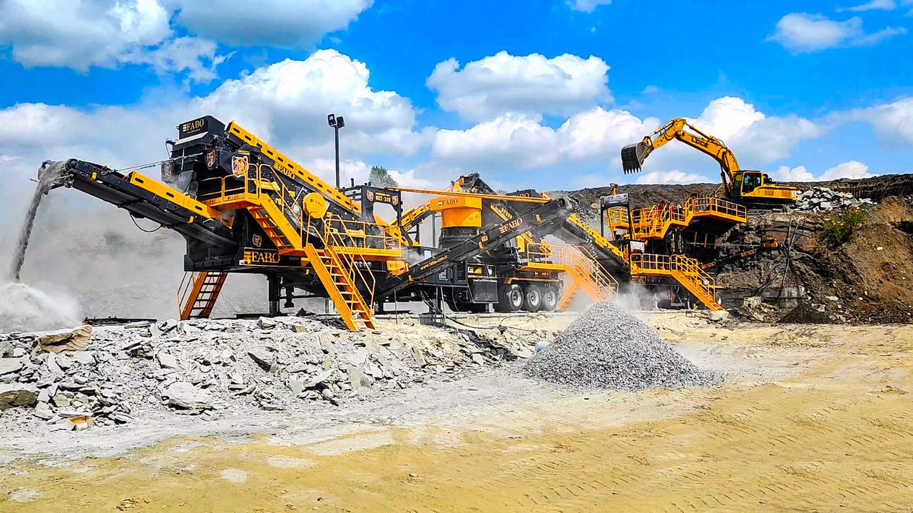 FABO Mobile crusher - מגרסה ניידת: תמונה 2 FABO Mobile crusher - מגרסה ניידת: תמונה 2