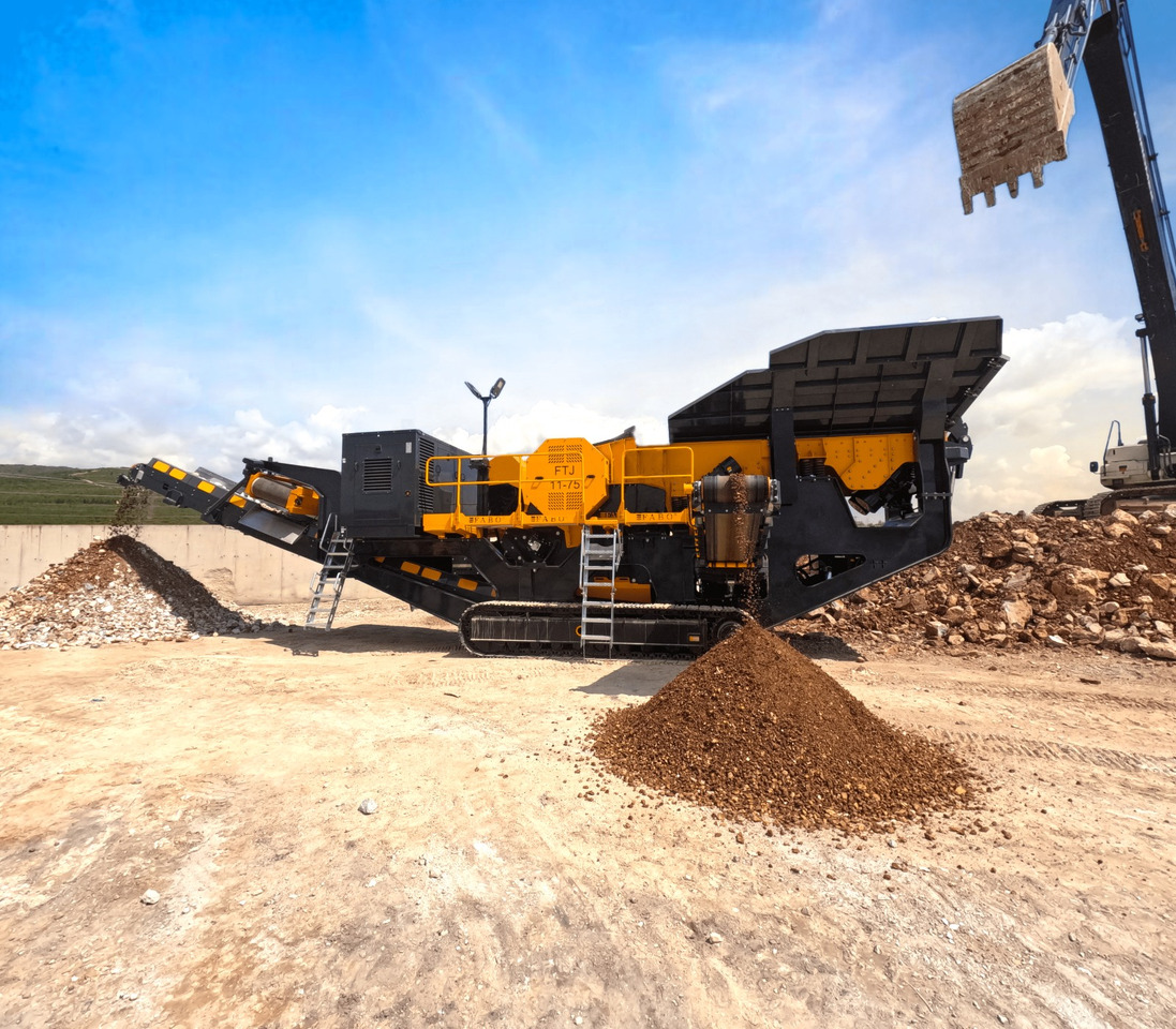 חָדָשׁ מגרסה ניידת FABO Mobile crusher: תמונה 12