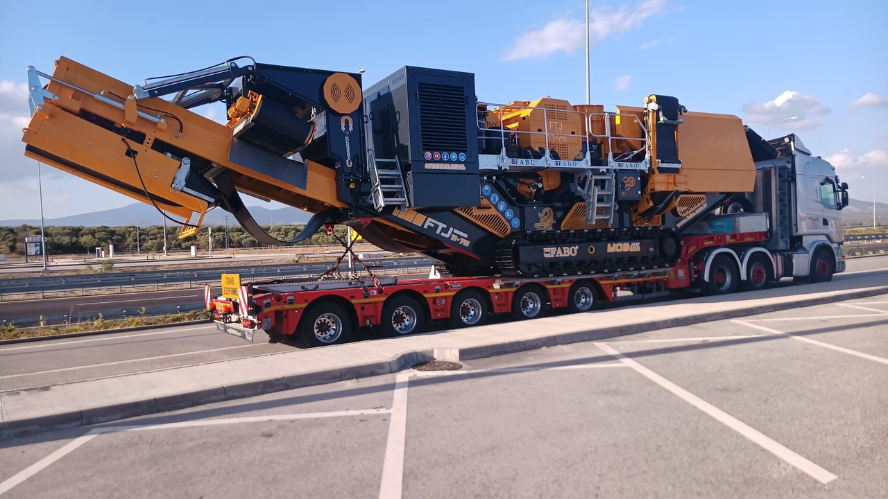 חָדָשׁ מגרסה ניידת FABO Mobile crusher: תמונה 32