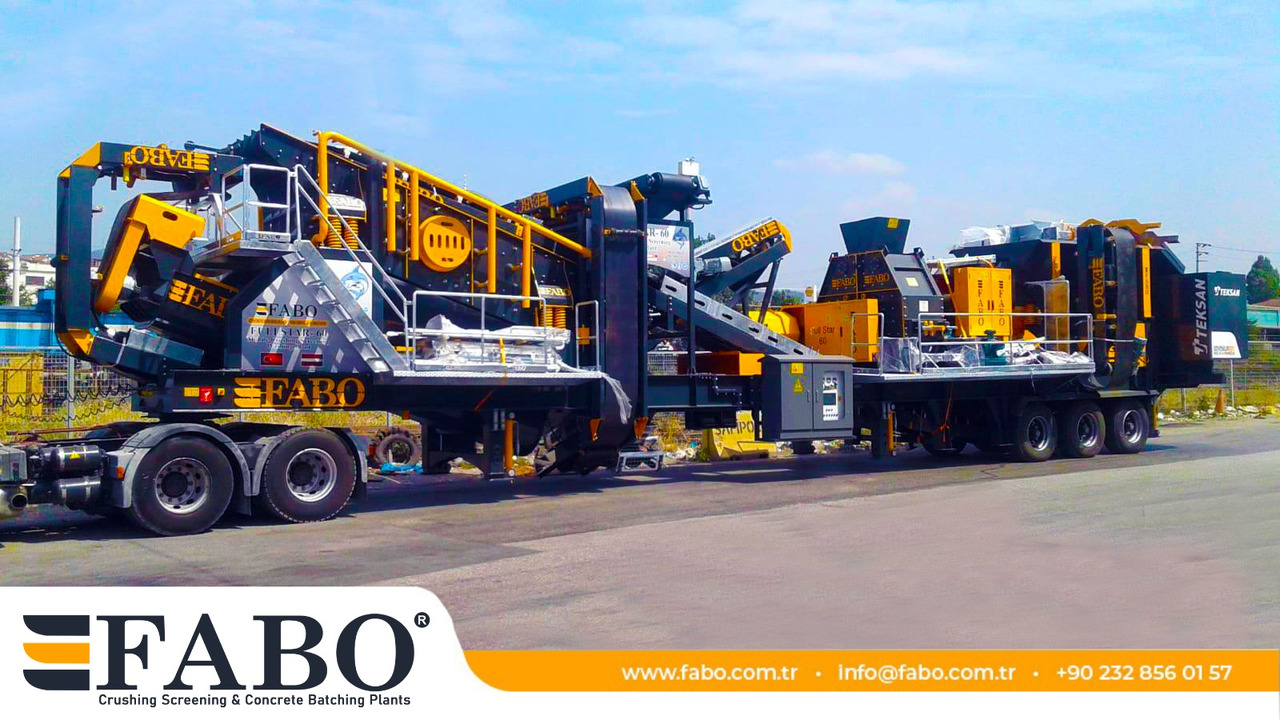 חָדָשׁ מגרסה ניידת FABO Mobile crusher: תמונה 16