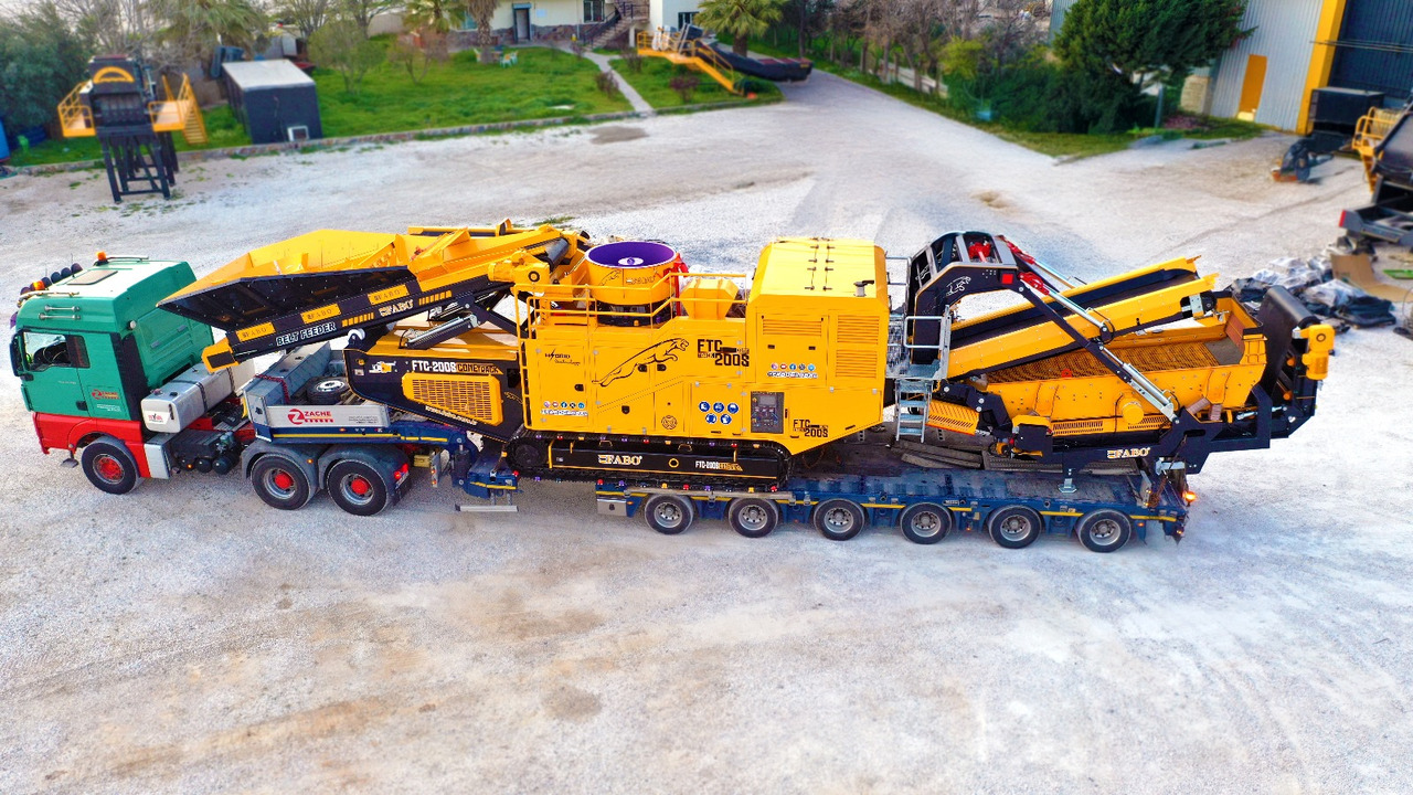 FABO Mobile crusher - מגרסה ניידת: תמונה 1 FABO Mobile crusher - מגרסה ניידת: תמונה 1