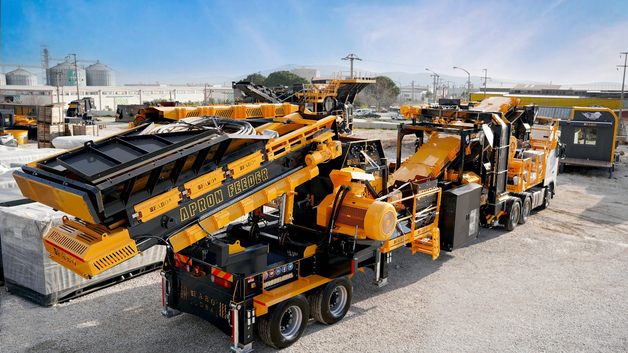FABO Mobile crusher - מגרסה ניידת: תמונה 5 FABO Mobile crusher - מגרסה ניידת: תמונה 5
