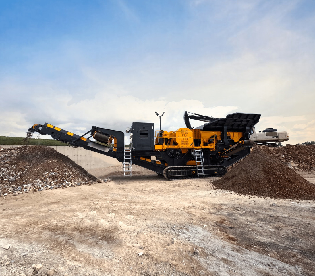 חָדָשׁ מגרסה ניידת FABO Mobile crusher: תמונה 11