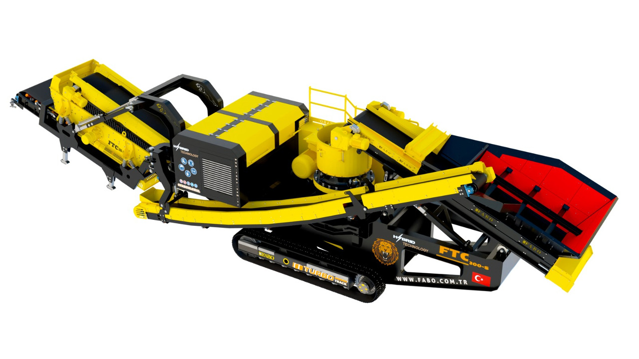 FABO Mobile crusher - מגרסה ניידת: תמונה 5 FABO Mobile crusher - מגרסה ניידת: תמונה 5