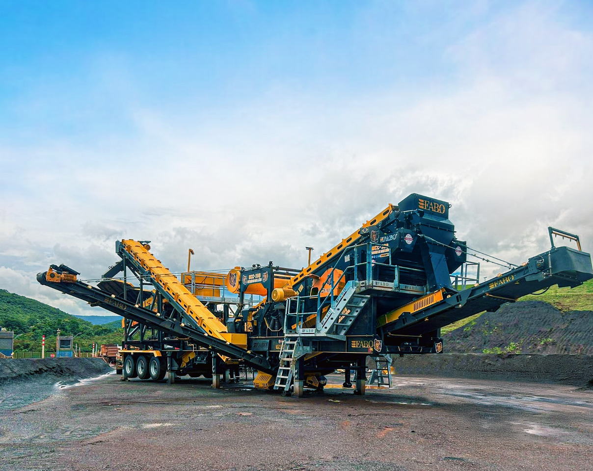 FABO Mobile crusher - מגרסה ניידת: תמונה 5 FABO Mobile crusher - מגרסה ניידת: תמונה 5