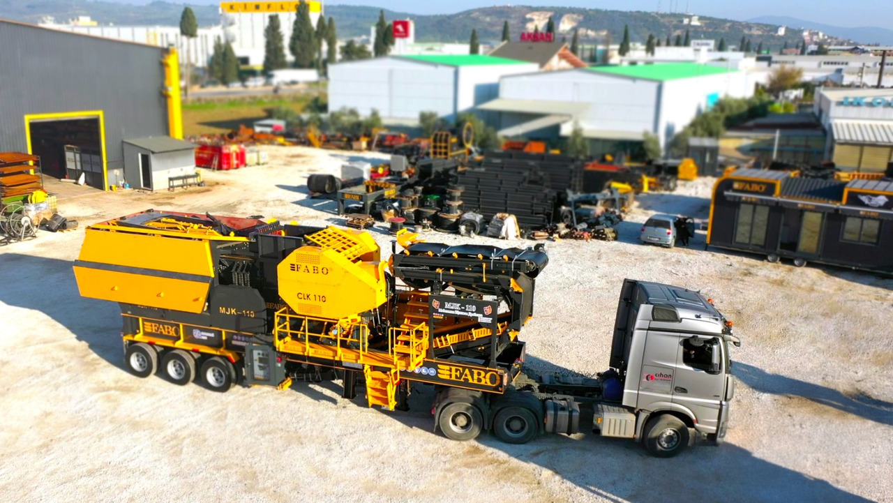 FABO Mobile crusher - מגרסה ניידת: תמונה 2 FABO Mobile crusher - מגרסה ניידת: תמונה 2