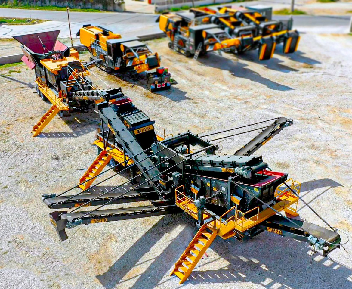 FABO Mobile crusher - מגרסה ניידת: תמונה 2 FABO Mobile crusher - מגרסה ניידת: תמונה 2
