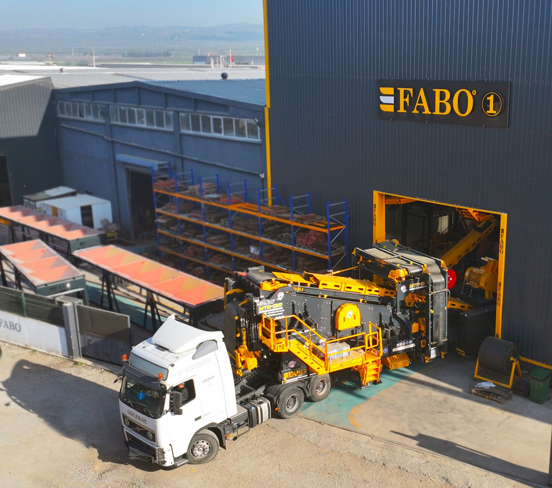 FABO Mobile crusher - מגרסה ניידת: תמונה 4 FABO Mobile crusher - מגרסה ניידת: תמונה 4