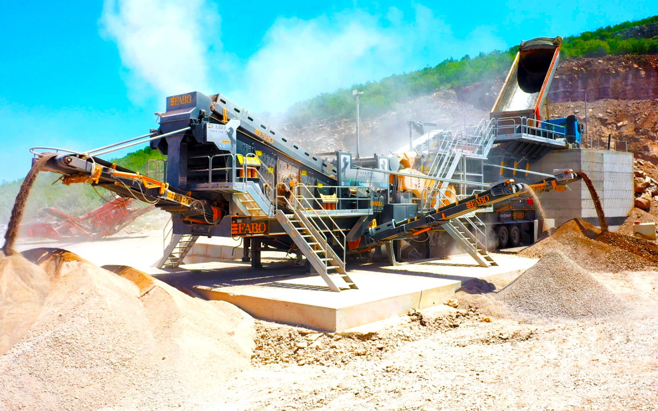 FABO Mobile crusher - מגרסה ניידת: תמונה 2 FABO Mobile crusher - מגרסה ניידת: תמונה 2