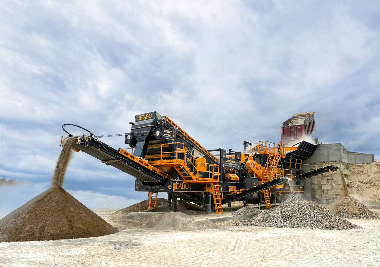 FABO Mobile crusher - מגרסה ניידת: תמונה 2 FABO Mobile crusher - מגרסה ניידת: תמונה 2