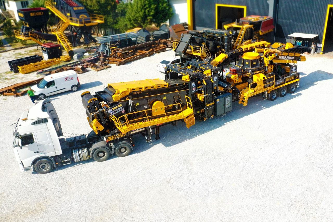 FABO Mobile crusher - מגרסה ניידת: תמונה 5 FABO Mobile crusher - מגרסה ניידת: תמונה 5