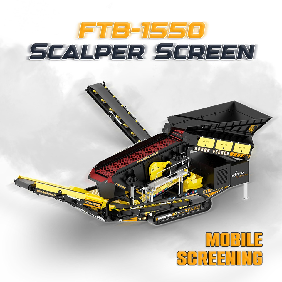 חָדָשׁ מגרסה ניידת FABO Mobile crusher: תמונה 28