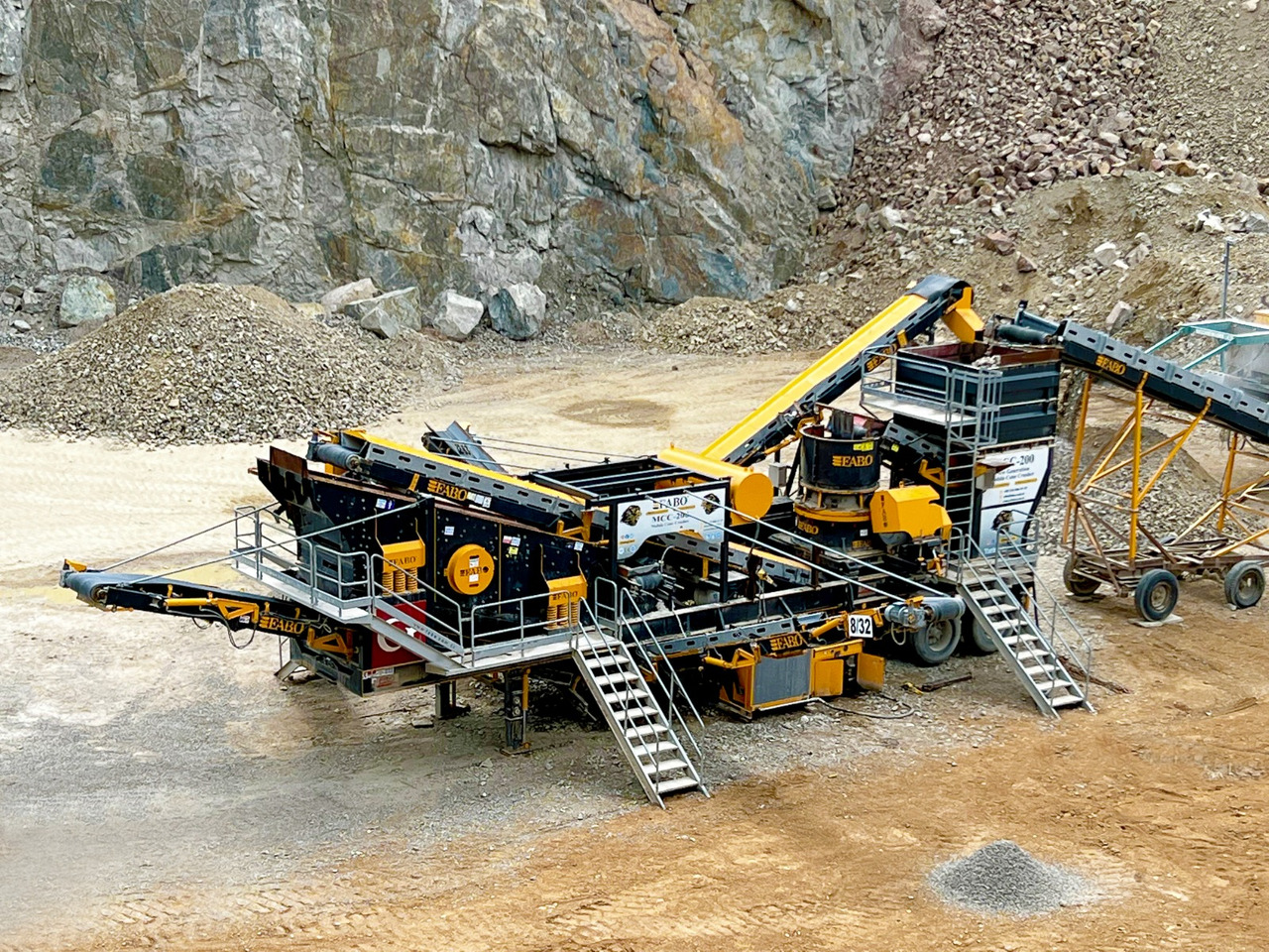 FABO Mobile crusher - מגרסה ניידת: תמונה 4 FABO Mobile crusher - מגרסה ניידת: תמונה 4
