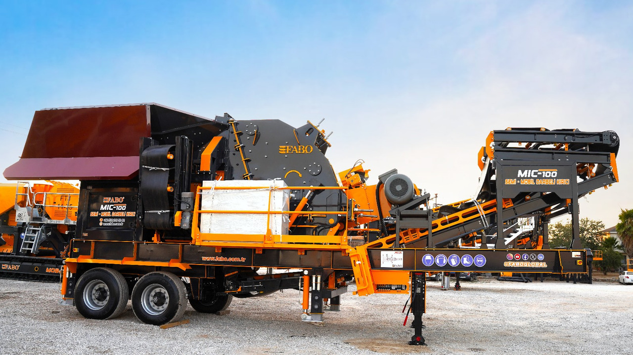 FABO Mobile crusher - מגרסה ניידת: תמונה 1 FABO Mobile crusher - מגרסה ניידת: תמונה 1