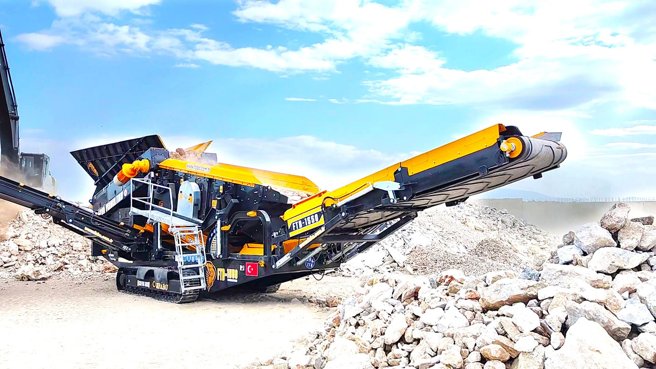 חָדָשׁ מגרסה ניידת FABO Mobile crusher: תמונה 7