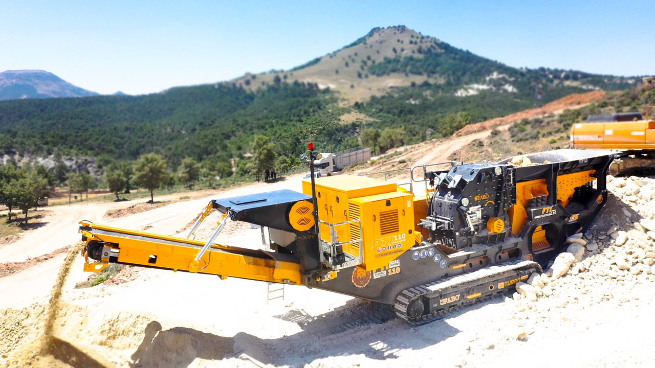 FABO Mobile crusher - מגרסה ניידת: תמונה 1 FABO Mobile crusher - מגרסה ניידת: תמונה 1