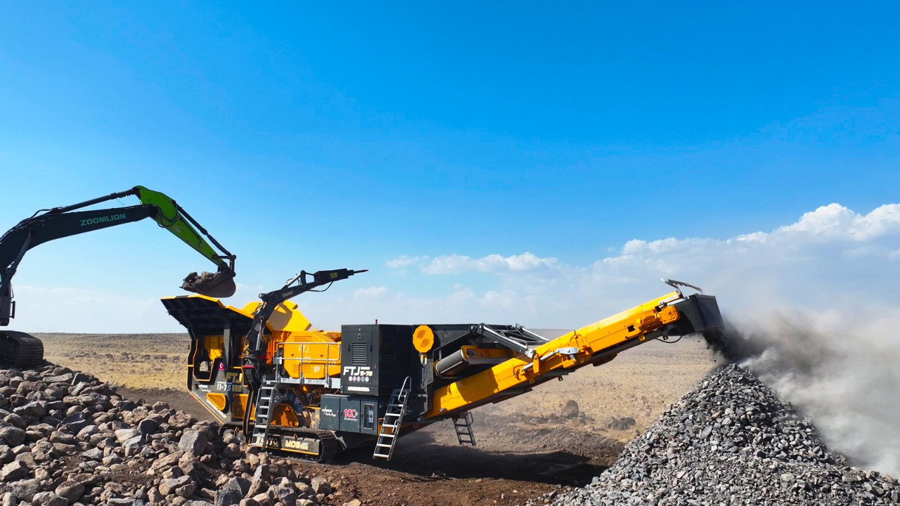 FABO Mobile crusher - מגרסה ניידת: תמונה 4 FABO Mobile crusher - מגרסה ניידת: תמונה 4