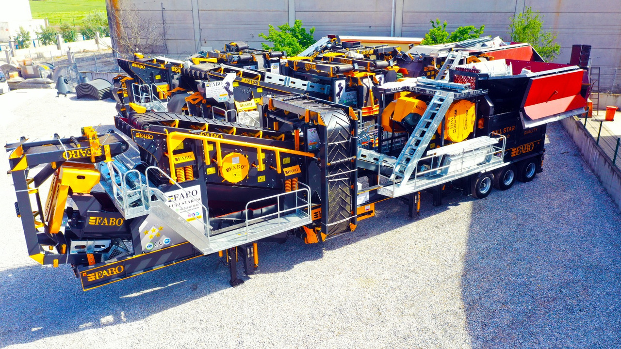 FABO Mobile crusher - מגרסה ניידת: תמונה 2 FABO Mobile crusher - מגרסה ניידת: תמונה 2