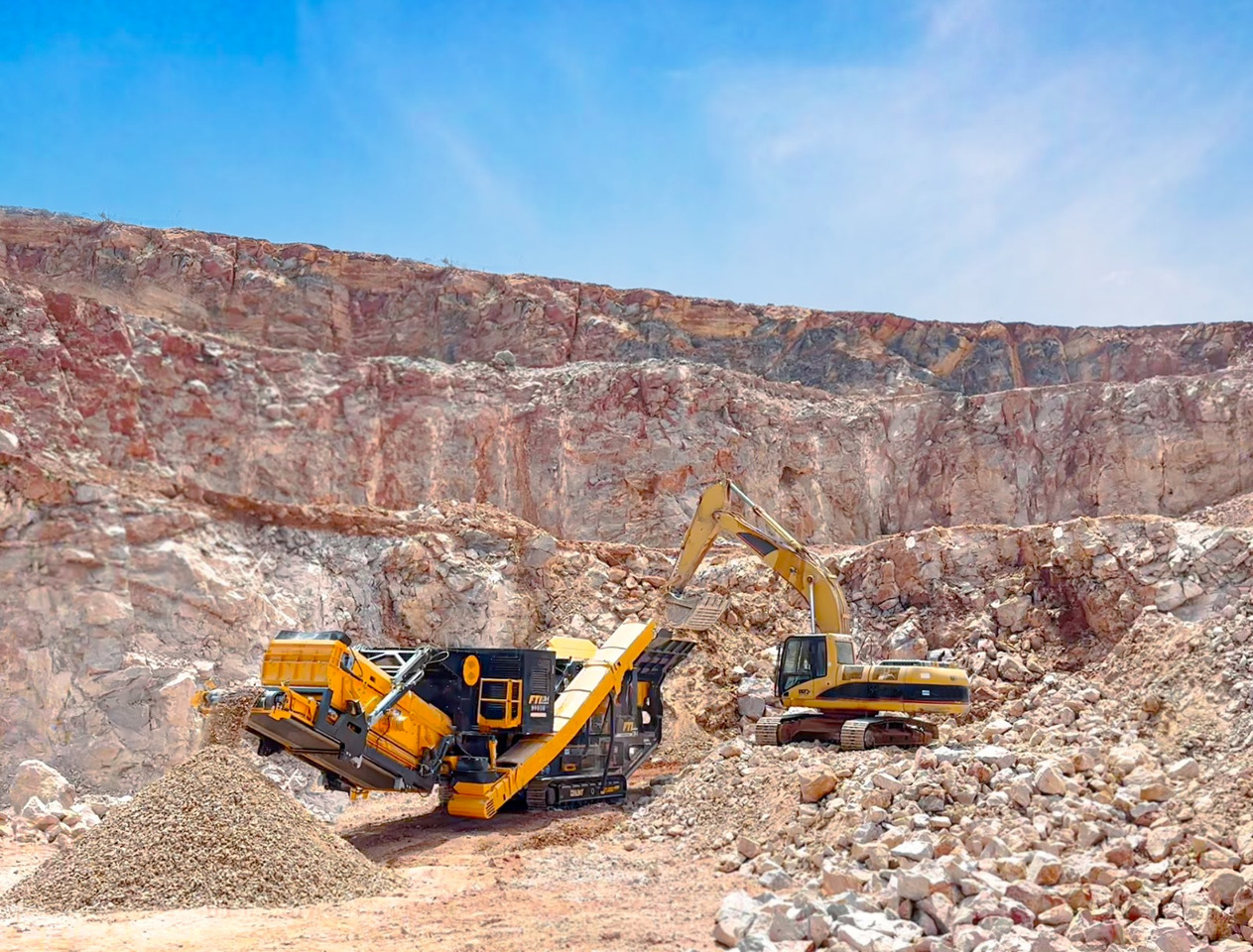 FABO Mobile crusher - מגרסה ניידת: תמונה 4 FABO Mobile crusher - מגרסה ניידת: תמונה 4