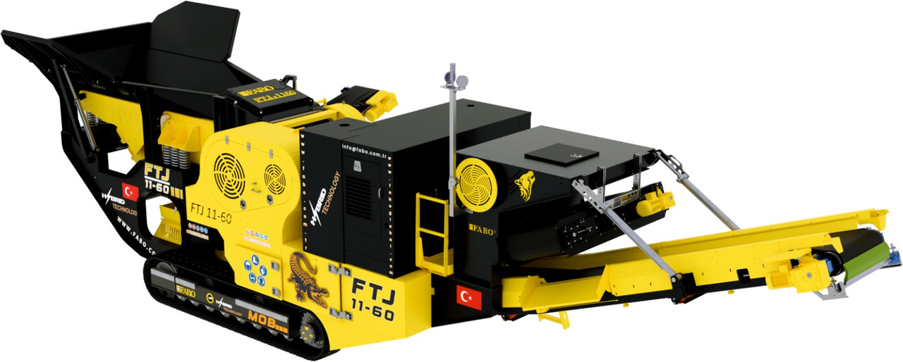 חָדָשׁ מגרסה ניידת FABO Mobile crusher: תמונה 13
