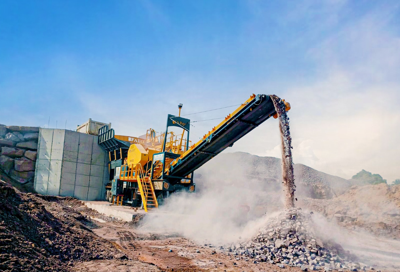FABO Mobile crusher - מגרסה ניידת: תמונה 2 FABO Mobile crusher - מגרסה ניידת: תמונה 2