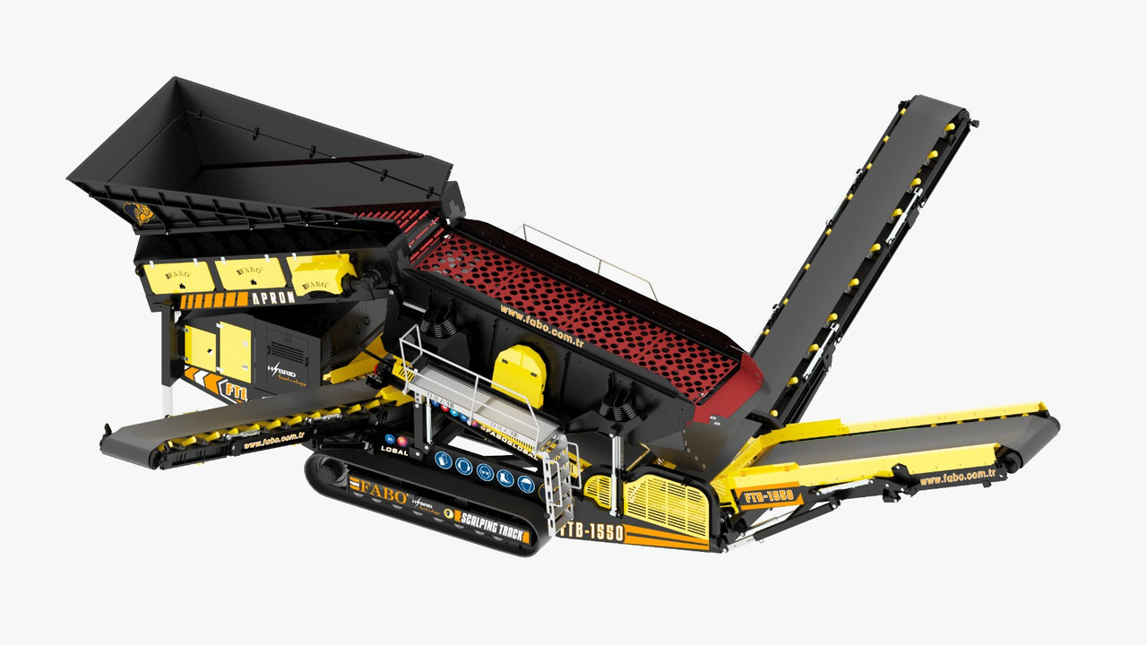 חָדָשׁ מגרסה ניידת FABO Mobile crusher: תמונה 26