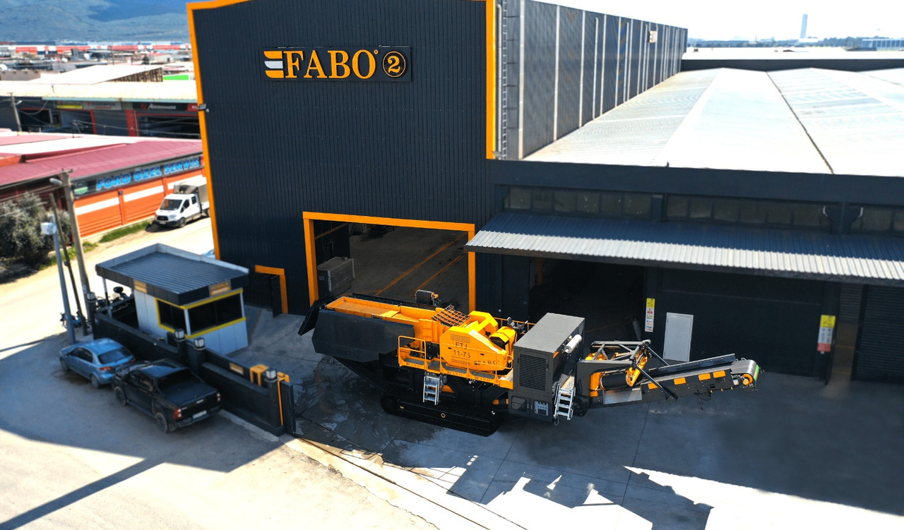 חָדָשׁ מגרסה ניידת FABO Mobile crusher: תמונה 24