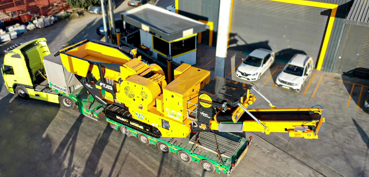 FABO Mobile crusher - מגרסה ניידת: תמונה 5 FABO Mobile crusher - מגרסה ניידת: תמונה 5