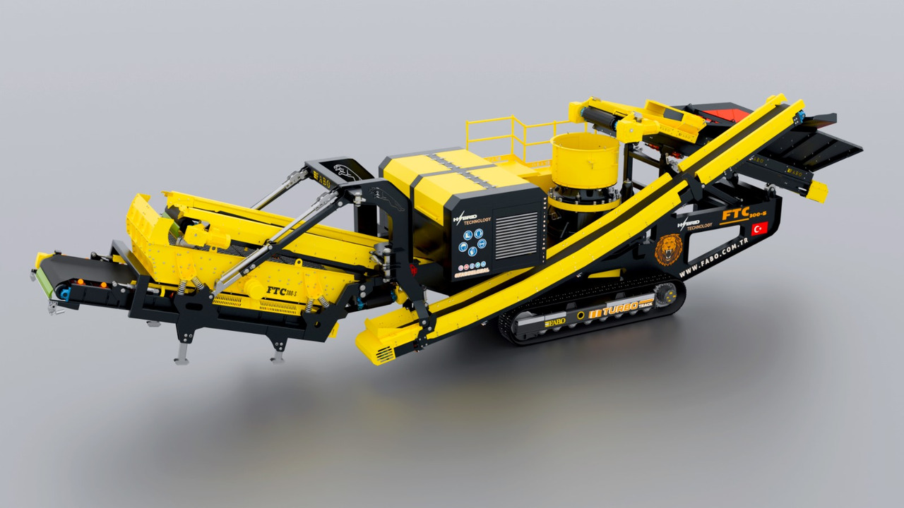 FABO Mobile crusher - מגרסה ניידת: תמונה 3 FABO Mobile crusher - מגרסה ניידת: תמונה 3