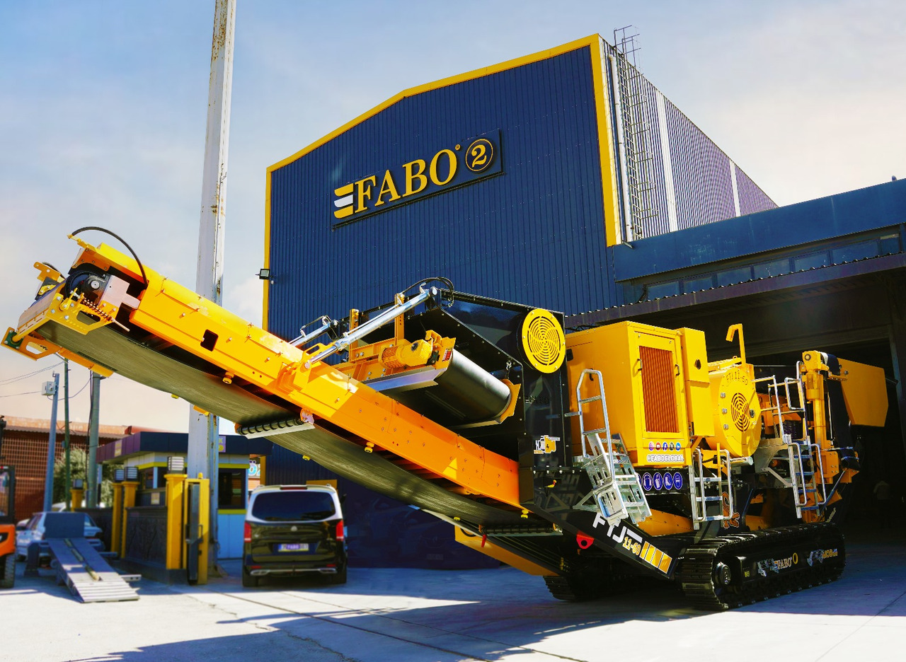 FABO Mobile crusher - מגרסה ניידת: תמונה 3 FABO Mobile crusher - מגרסה ניידת: תמונה 3