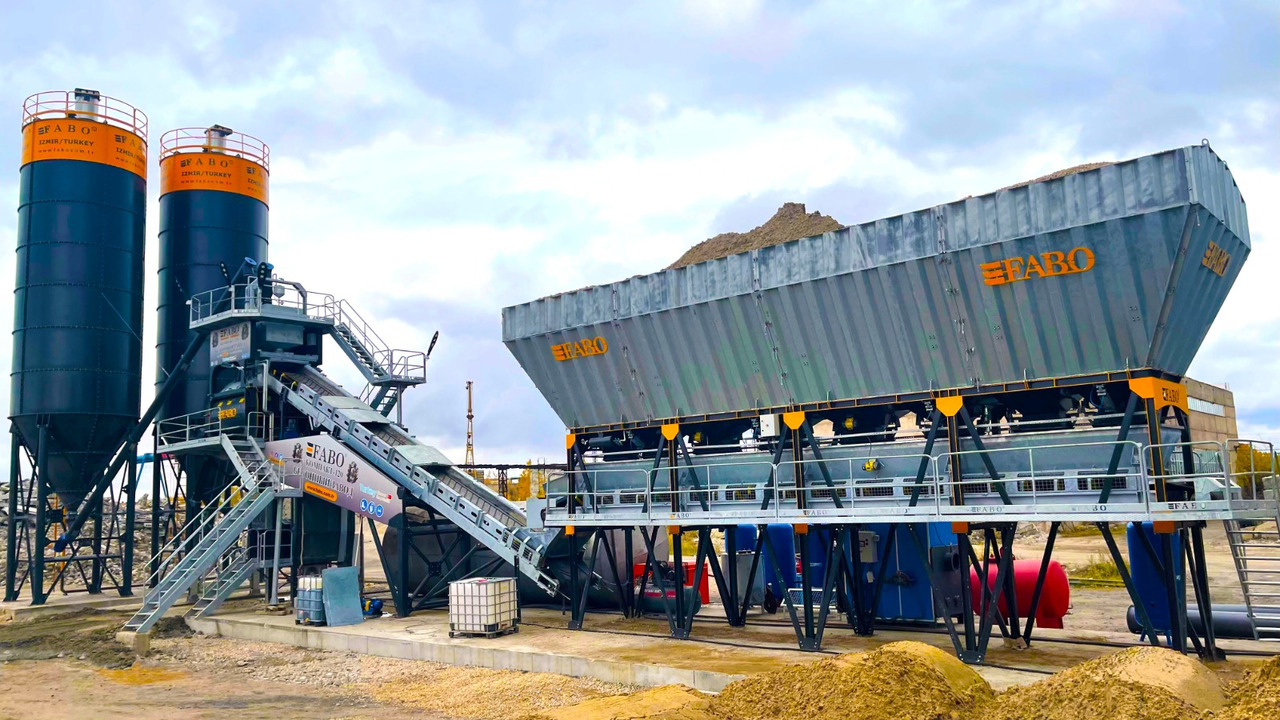 FABO compact concrete plant - מנחית בטון: תמונה 1 FABO compact concrete plant - מנחית בטון: תמונה 1