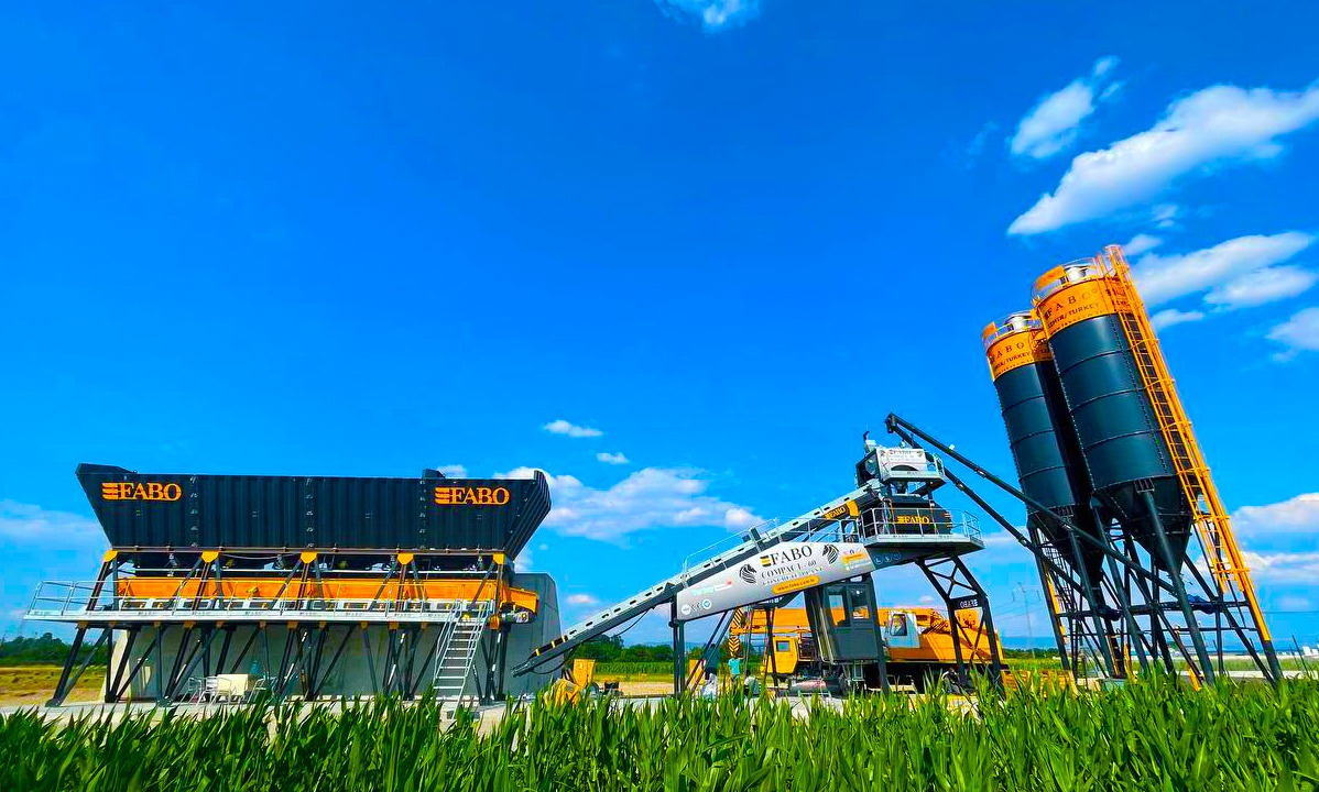 FABO compact concrete plant - מנחית בטון: תמונה 3 FABO compact concrete plant - מנחית בטון: תמונה 3