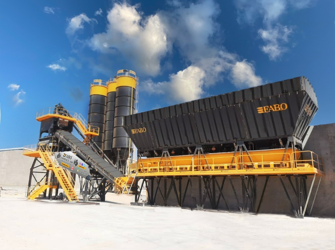 FABO compact concrete plant - מנחית בטון: תמונה 1 FABO compact concrete plant - מנחית בטון: תמונה 1
