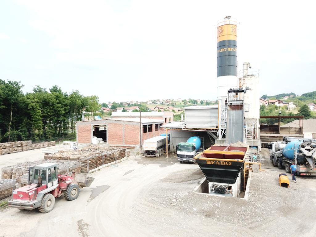 FABO compact concrete plant - מנחית בטון: תמונה 5 FABO compact concrete plant - מנחית בטון: תמונה 5