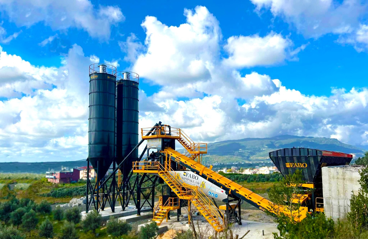 FABO compact concrete plant - מנחית בטון: תמונה 1 FABO compact concrete plant - מנחית בטון: תמונה 1