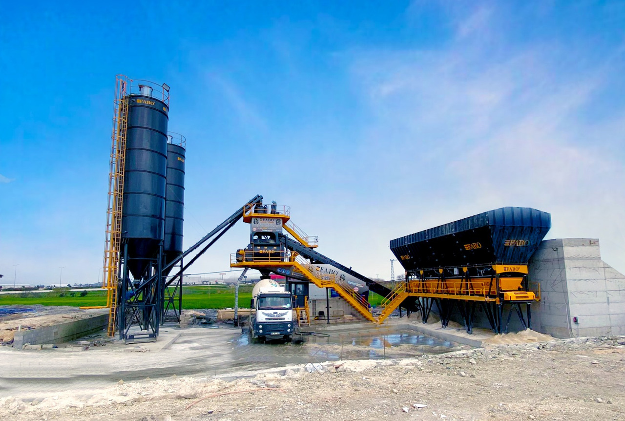 FABO compact concrete plant - מנחית בטון: תמונה 3 FABO compact concrete plant - מנחית בטון: תמונה 3