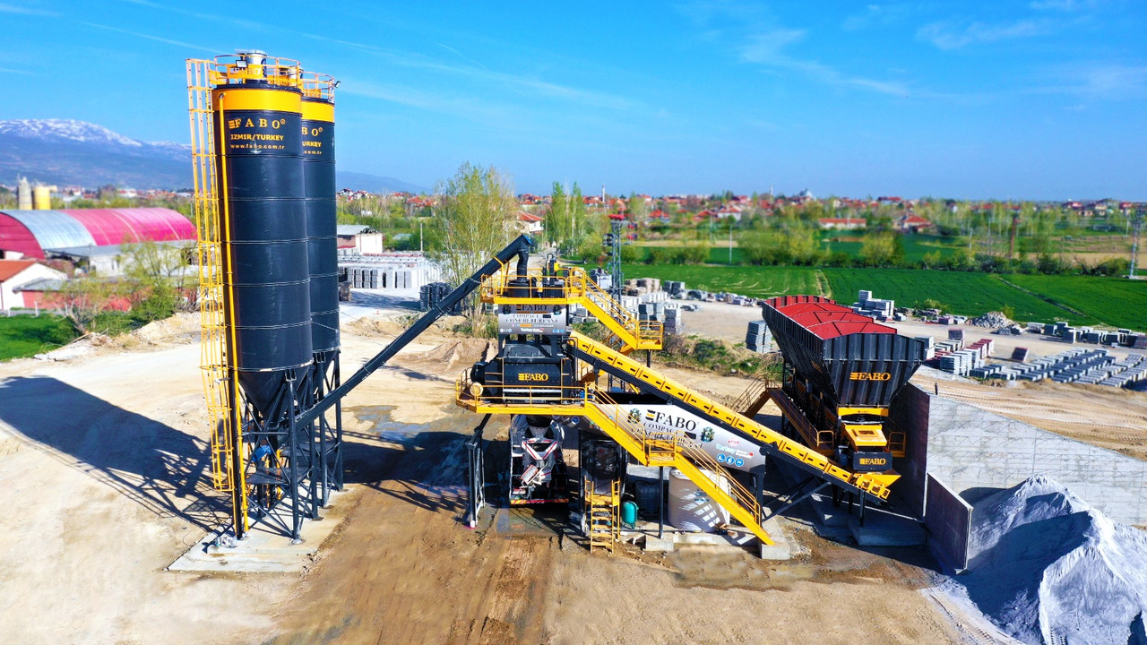 FABO compact concrete plant - מנחית בטון: תמונה 5 FABO compact concrete plant - מנחית בטון: תמונה 5
