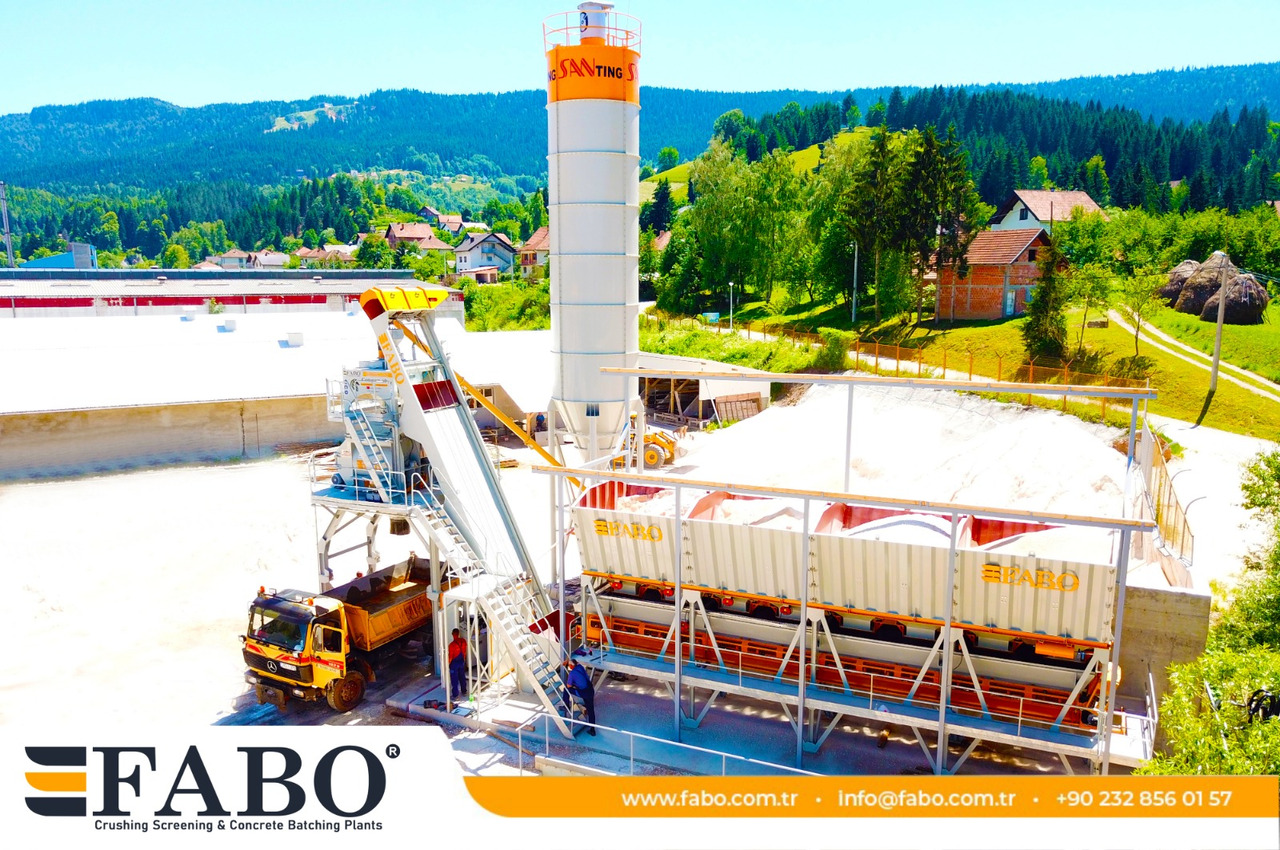 FABO compact concrete plant - מנחית בטון: תמונה 3 FABO compact concrete plant - מנחית בטון: תמונה 3