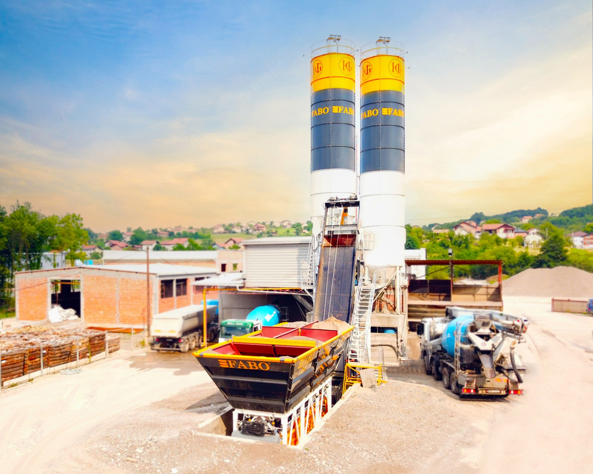 FABO compact concrete plant - מנחית בטון: תמונה 1 FABO compact concrete plant - מנחית בטון: תמונה 1